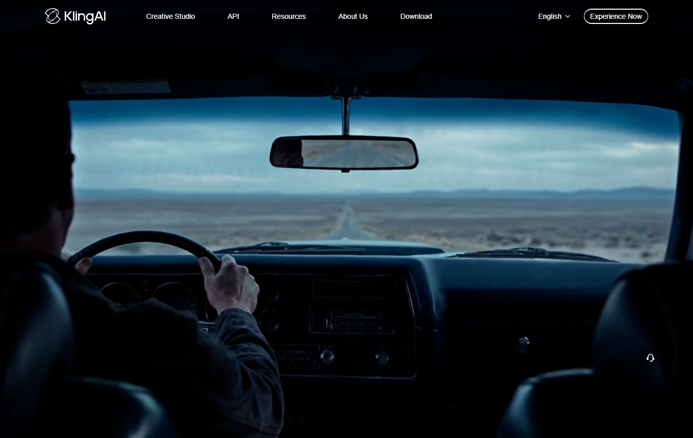 Screenshot von Kling AI